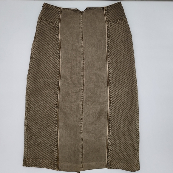 Millard Fillmore VTG Pencil Skirt Sz 26 Bohemian - Picture 2 of 14
